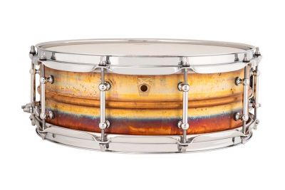 Ludwig 5x14 Raw Bronze With Tube L Lugs - LB550RT