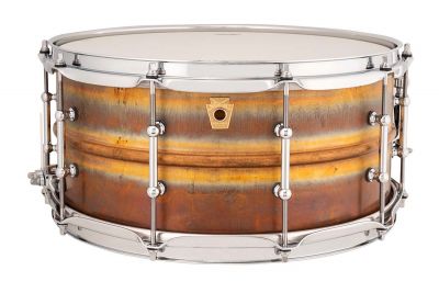 6.5x14 Raw Bronze With Tube Lugs - LB552RT