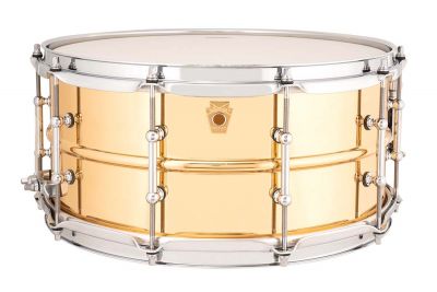 Ludwig 6.5x14 Polished Bronze With Tube Lugs - LB552T